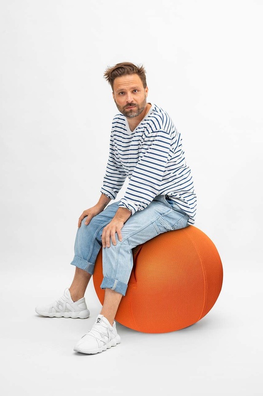 Magma piłka do siedzenia Mesh Sitting Ball pomarańczowy 80040.042