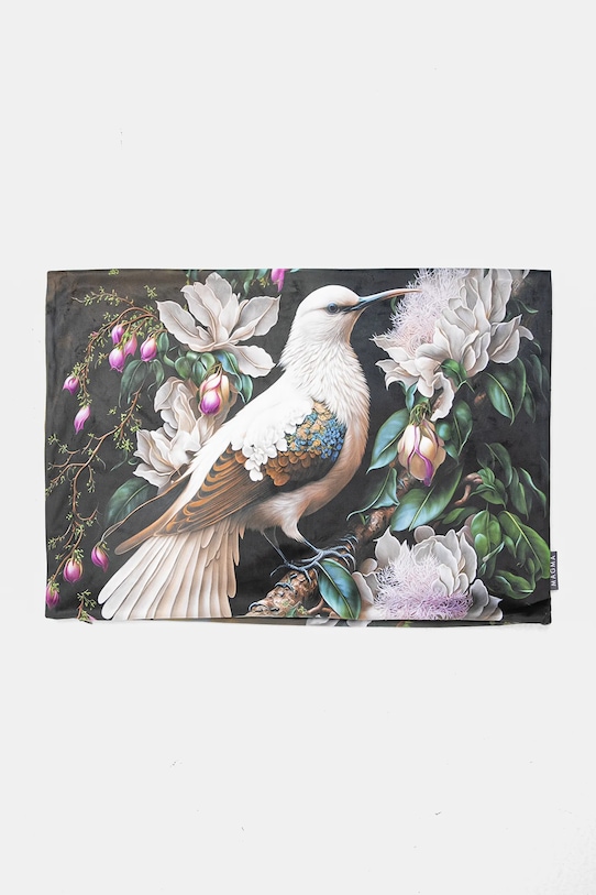 Magma poszewka dekoracyjna na poduszkę Fiori czarny 10902.005