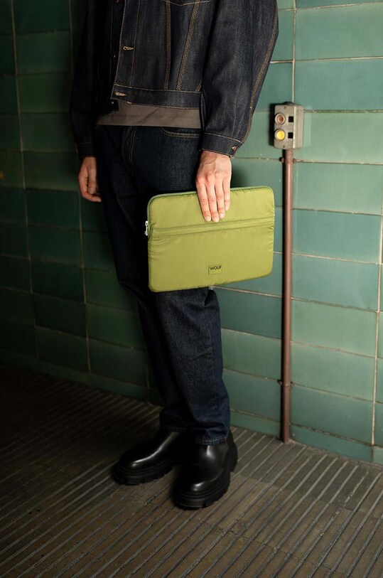 WOUF husa laptop Dublin 13" & 14" SN240041 verde