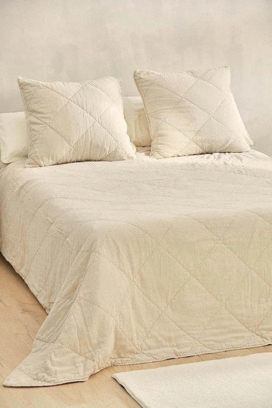 Покривало Calma House Nantes 180 x 260 cm NANTES.180.BEI зелений