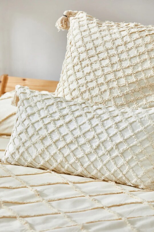 Бавовняна наволочка Calma House Royal 30 x 60 cm ROYAL.30.CRU бежевий