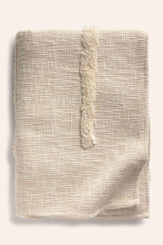 Бавовняне покривало Calma House Roma 120 x 180 cm бежевий ROMA.120P.CRU