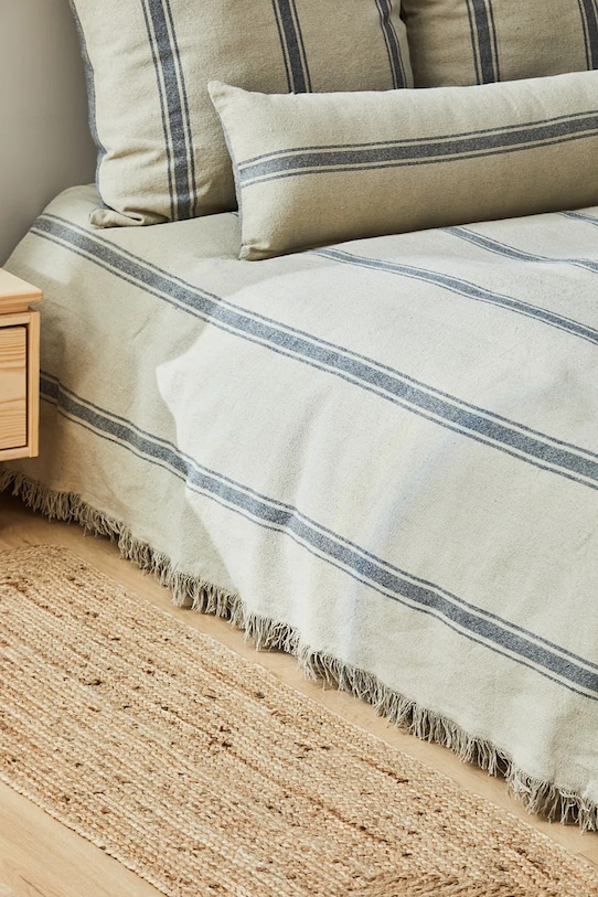 Salon i sypialnia Calma House narzuta bawełniana Begur 180 x 260 cm BEGUR.180.AZU multicolor