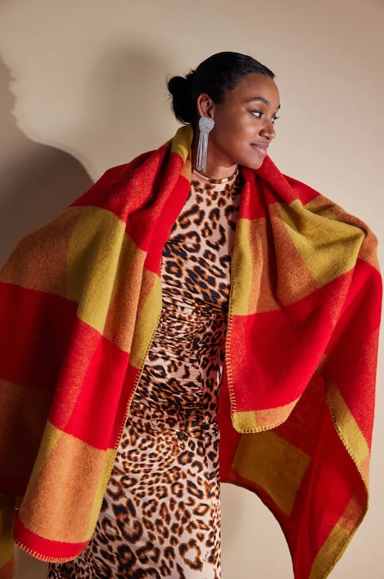 Шерстяная накидка Byon Embrace 200 x 130 cm 5219803706 мультиколор AA00