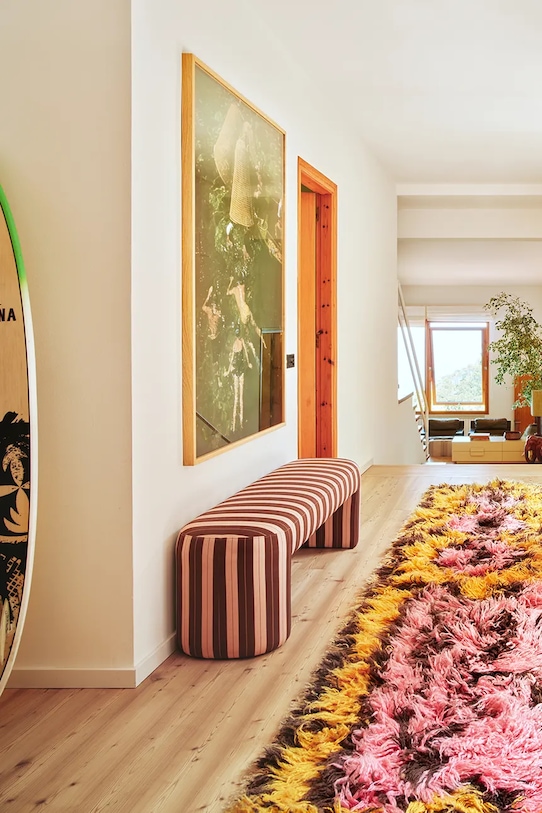 Вовняний килим Hkliving Fluffy барвистий TRU0007