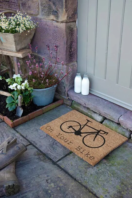 Artsy Doormats wycieraczka On Your Bike IMG.BIKE multicolor AA00