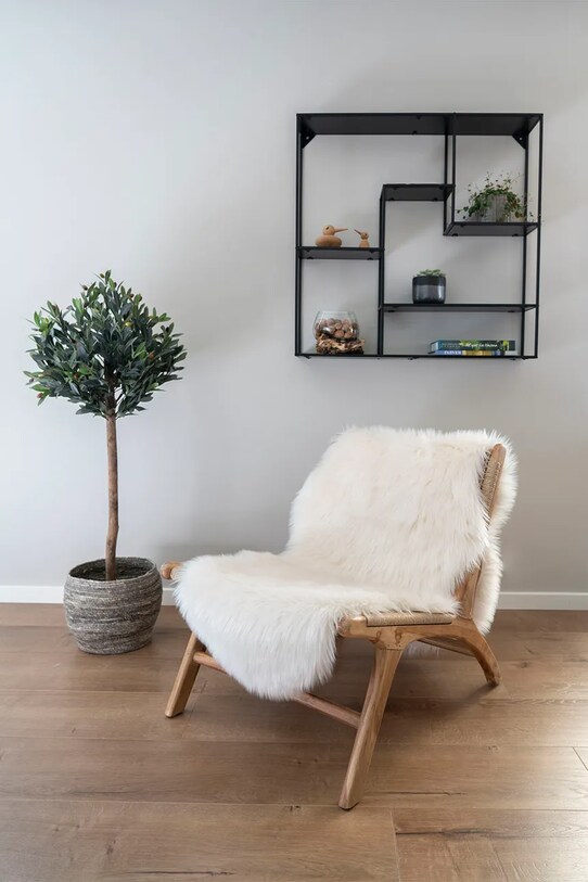 Přehoz House Nordic Lambskin Artificial 3981210 bílá AA00