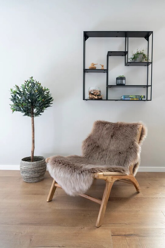 House Nordic narzuta Lambskin Artificial 3981212 brązowy AA00