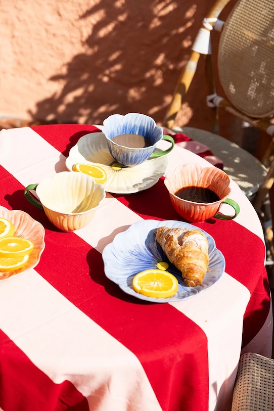 Βαμβακερό τραπεζομάντιλο Byon Leya 5219802006 ροζ