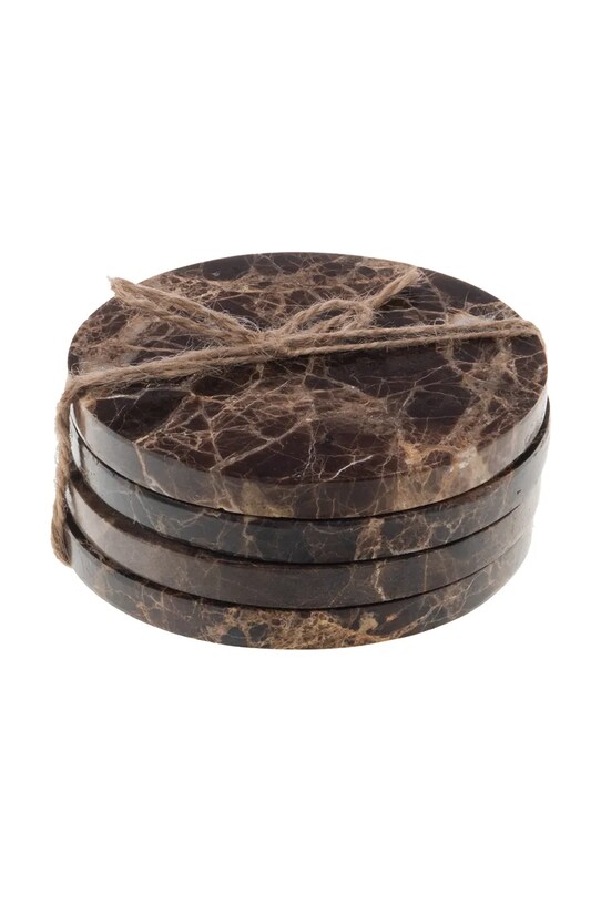 home & lifestyle set de pahare de sticlă 4-pack maro 165290