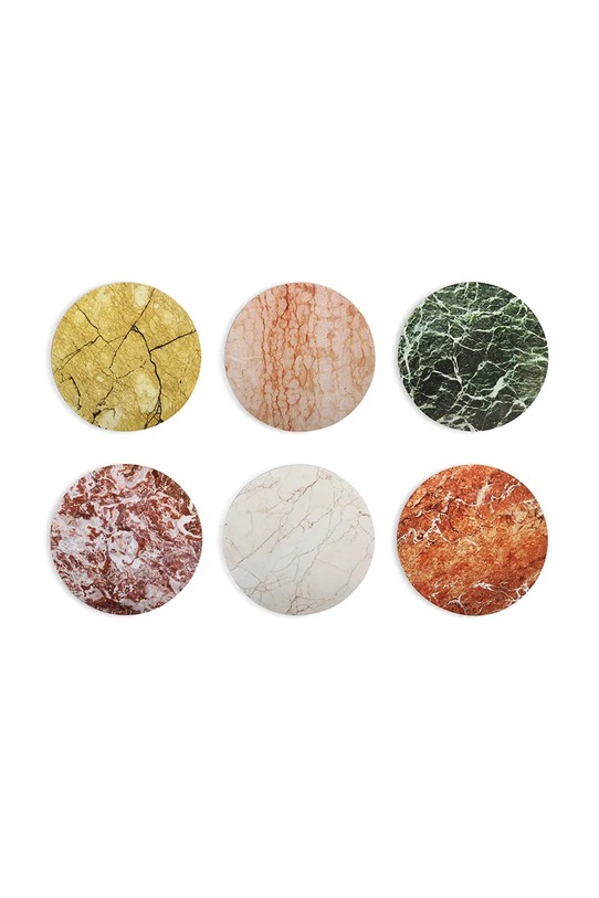 Набір підставок для склянок &k amsterdam stone set 6-pack барвистий 1556.18