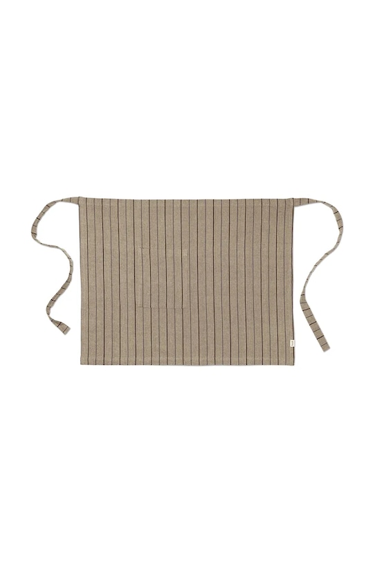 Bavlněná kuchyňská zástěra ferm LIVING Ito béžová 1104270148