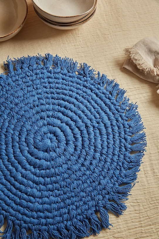 Kuchnia i bar Calma House podkładka pod talerz Vera VERA.38.AZU niebieski