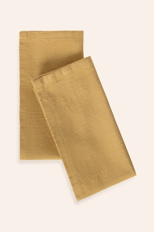 Calma House set de șervețele de bumbac Gavema 2-pack galben GAVEMA2.45S.MOS