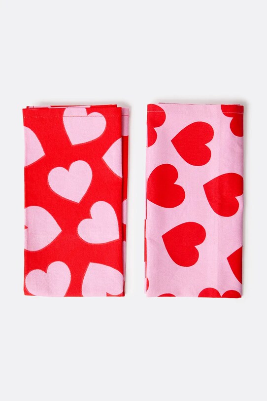 DOIY un set de prosoape de bucătărie Love 2-pack roz DYTET2LOV