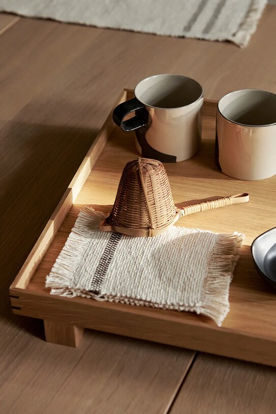 Σετ σουβέρ ferm LIVING Savor 4-pack μπεζ 1104266407