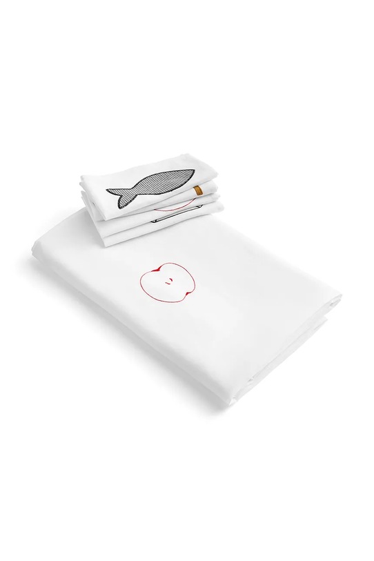 HAY zestaw serwetek Sobremesa 45 x 45 cm 4-pack AB610.A908.AB77 biały AA00