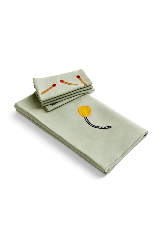HAY zestaw serwetek Sobremesa 45 x 45 cm 4-pack AB610.A908.AB80 zielony AA00