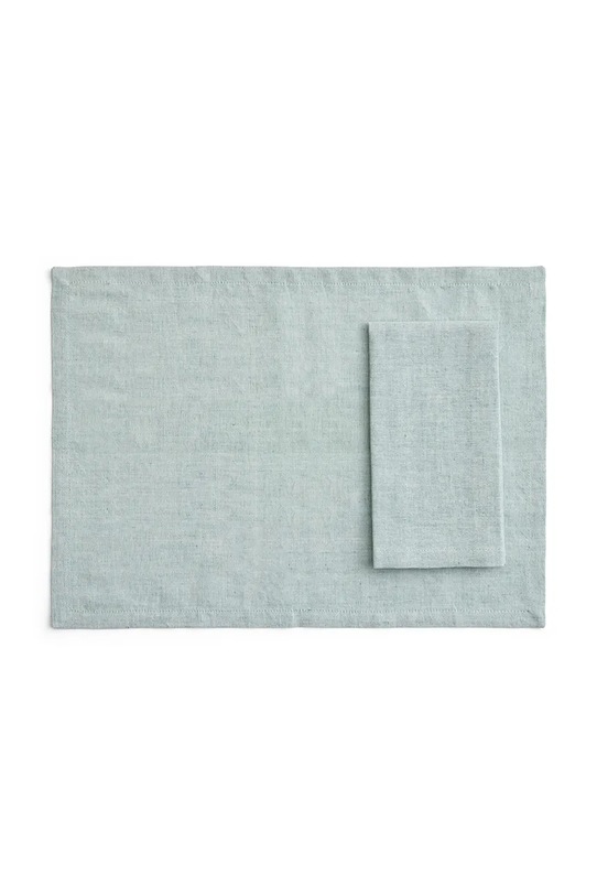HAY serwetki z bawełną 31 x 43 cm 4-pack AE984.A908.AT84 turkusowy AA00