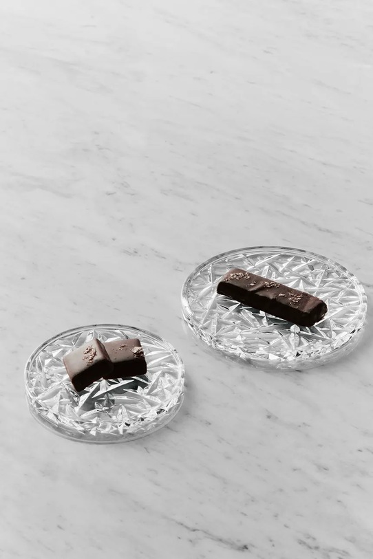 Orrefors podkładka Carat 10 cm 2-pack 6590103 transparentny AA00