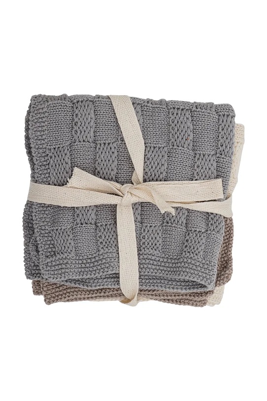 Kuchnia i bar Bloomingville zestaw ściereczek kuchennych Odine 27 x 27 cm 3-pack 82057382 multicolor
