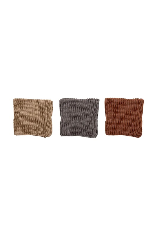 Bloomingville zestaw ściereczek kuchennych Ninna 27 x 27 cm 3-pack multicolor 82054228