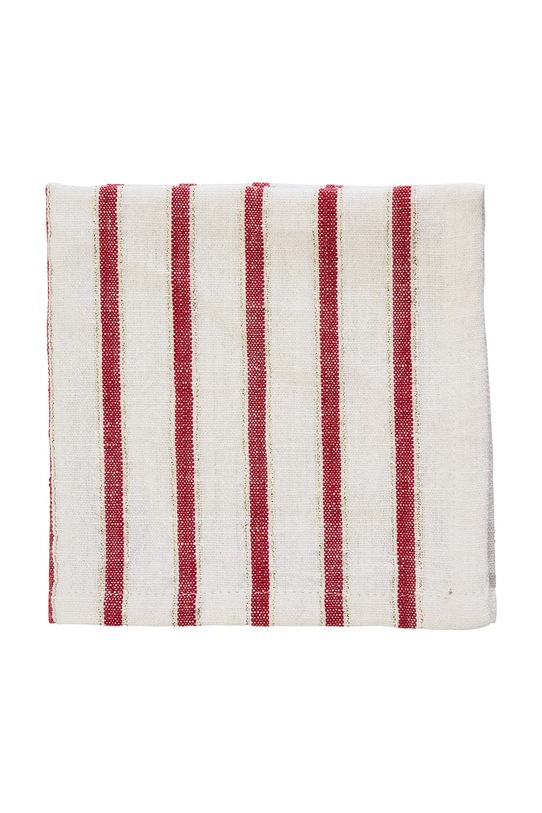 Madam Stoltz zestaw serwetek z bawełną 35 x 35 cm 4-pack czerwony JON1318