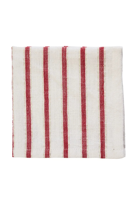 Madam Stoltz set de șervețele de bumbac 35 x 35 cm 4-pack rosu JON1318