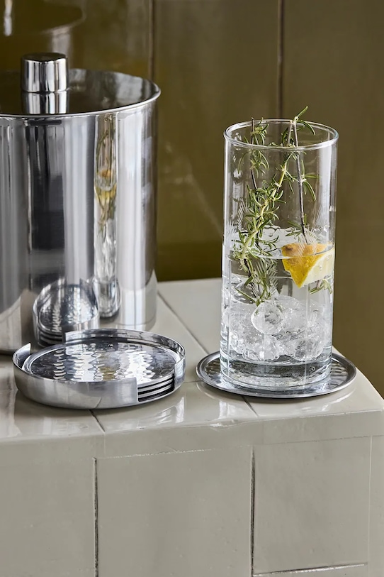 House Doctor zestaw podkładek 1,9 x 10,5 x 20 cm szary 900000574