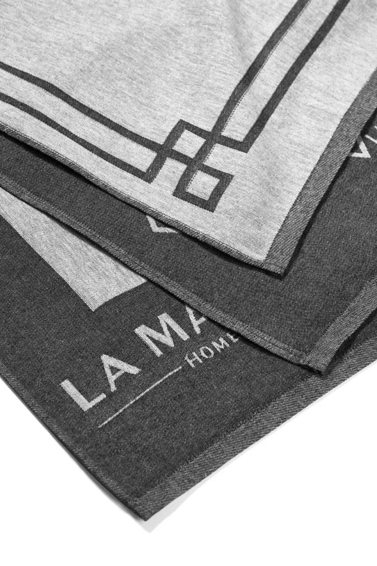 La Mania ściereczki kuchenne bawełniane Imperial 70 x 50 cm 3-pack 5905549409664 czarny AA00