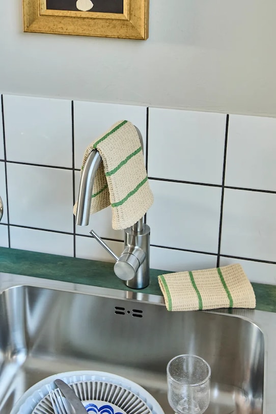 Kuchyň a bar Sada kuchyňských utěrek House Doctor HDRena 30 x 30 cm 2-pack 900001296 vícebarevná