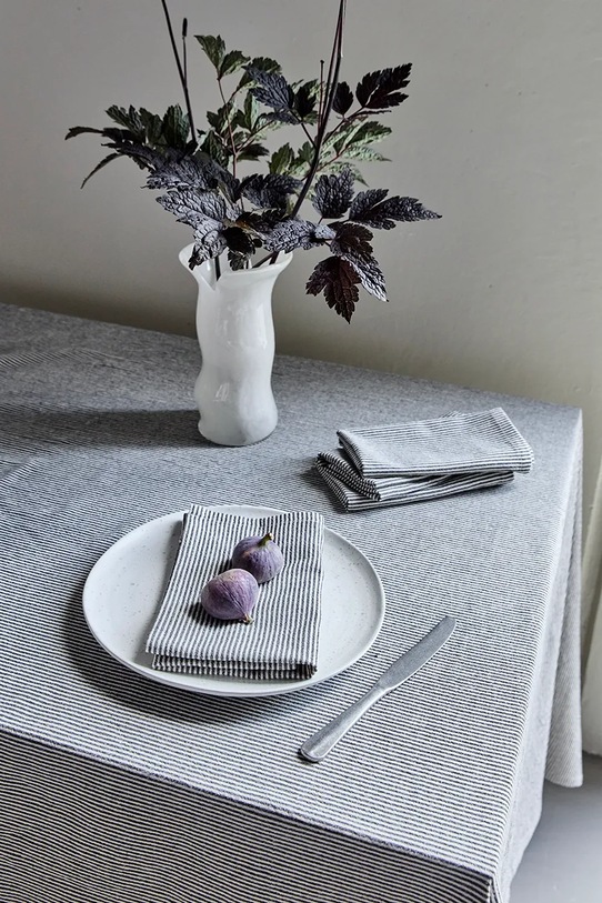 Kuchyň a bar Sada bavlněných ubrousků House Doctor HDBlock 40 x 40 cm 4-pack 900001439 vícebarevná