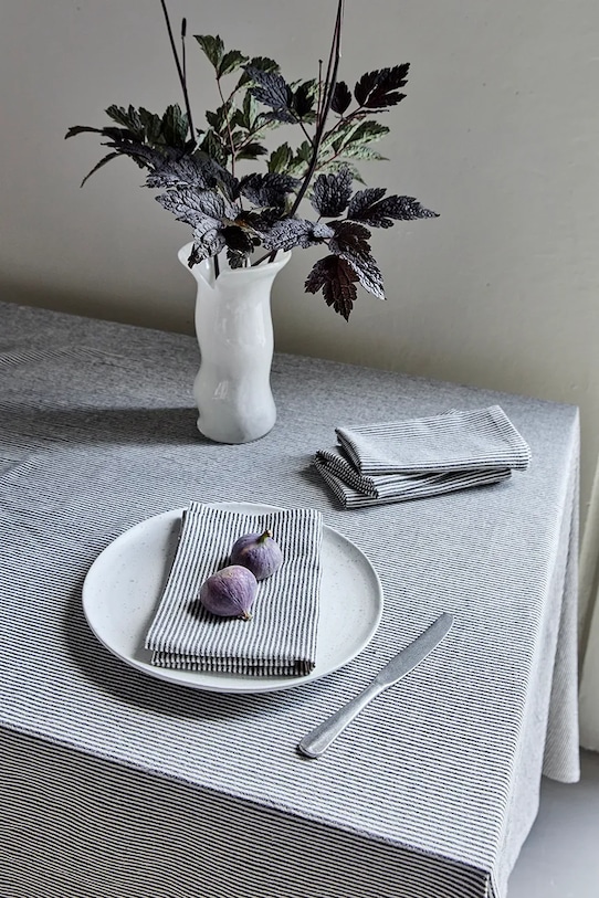 Kuchyň a bar Sada bavlněných ubrousků House Doctor HDBlock 40 x 40 cm 4-pack 900001439 vícebarevná