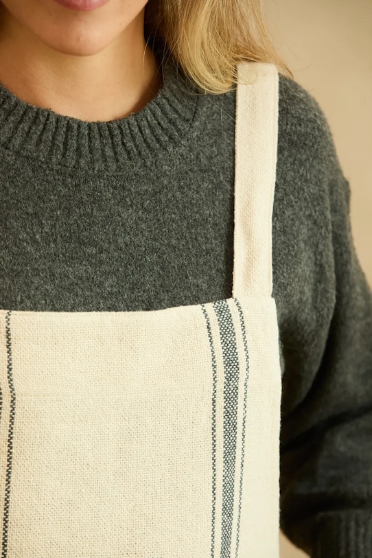 Kuchnia i bar Calma House fartuch bawełniany 70 x 64 cm BARI.70.GRO beżowy