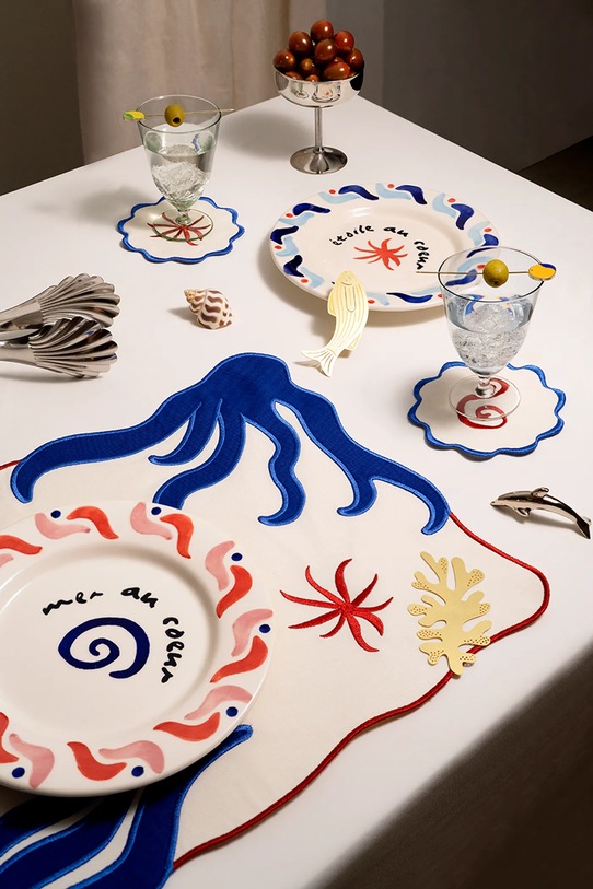 Octaevo podkładki pod talerze z bawełny 35 x 50 cm OCPMAM.25 multicolor AA00