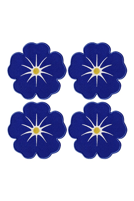 Octaevo zestaw podkładek z bawełną 14 x 14 cm granatowy OCCOMG.25