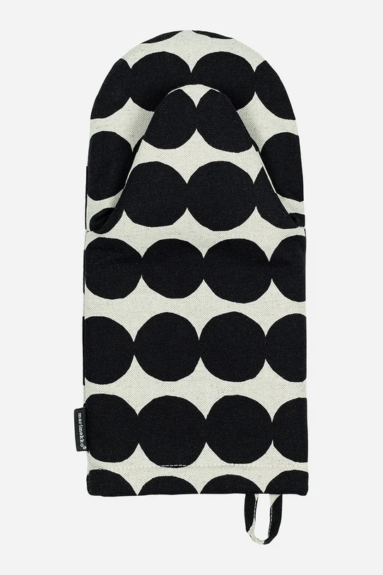 Marimekko rękawica kuchenna z bawełną 31,5 x 15 cm czarny 075059.890