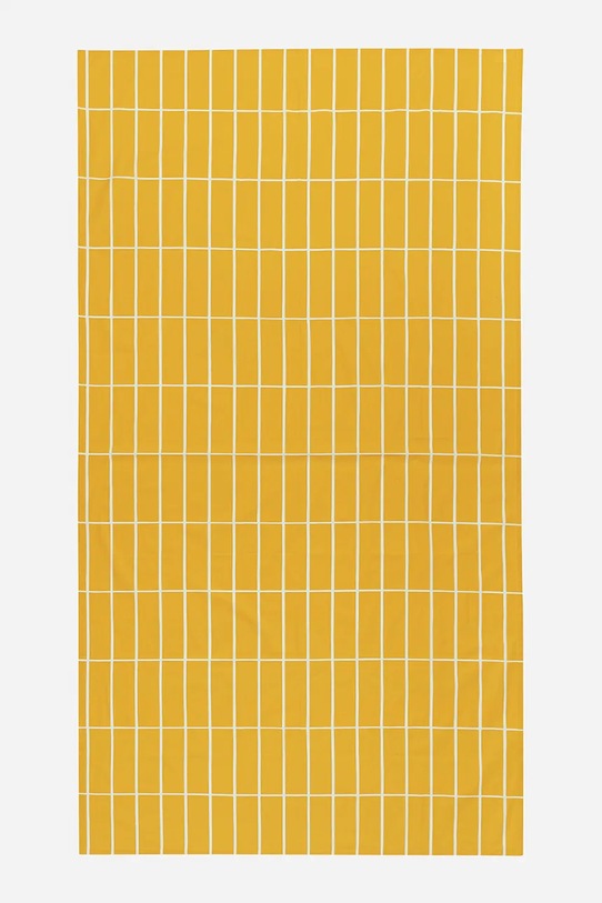 Marimekko obrus bawełniany 135 x 245 cm 074774.211 żółty AA00