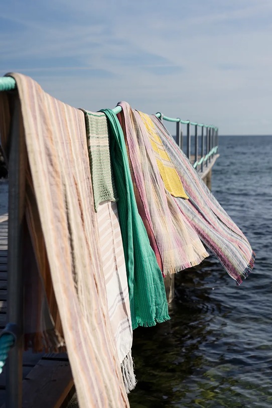Kuchnia i bar Madam Stoltz Ścierka kuchenna bawełniana 50 x 80 cm JOTH2824 żółty