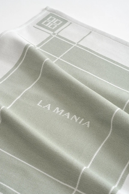 Kuchyň a bar La Mania kuchyňská utěrka bavlněná 63 x 50 cm 5902037041191 zelená