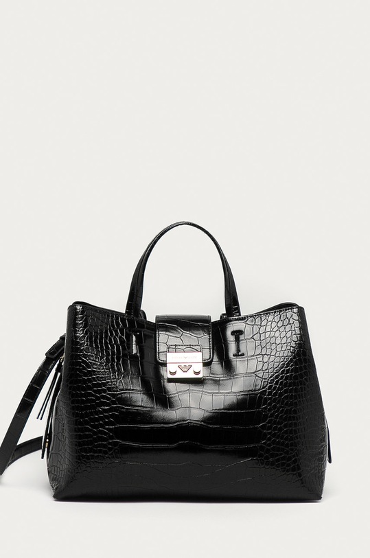 Emporio Armani - Kabelka imitácia kože čierna Y3A126.YFX2B
