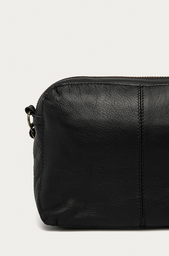 Pieces Torebka skórzana czarny 17063358