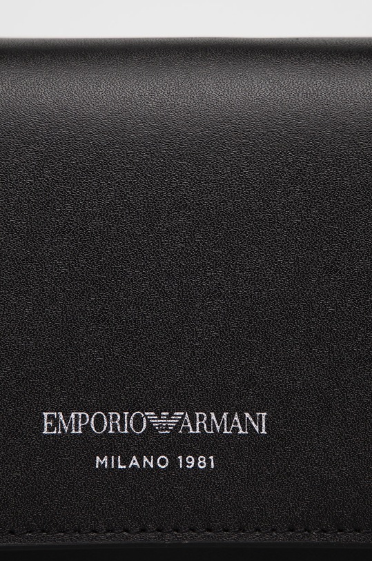 Emporio Armani Poșetă de piele Y3B157.Y263U.NOS negru AA00