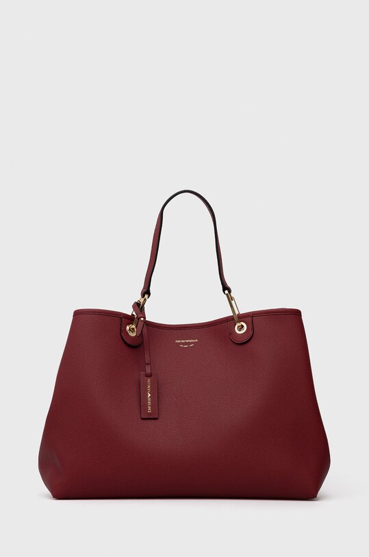 Emporio Armani Torebka Y3D219.YFO5B.NOS mieści A4 bordowy Y3D219.YFO5B.NOS