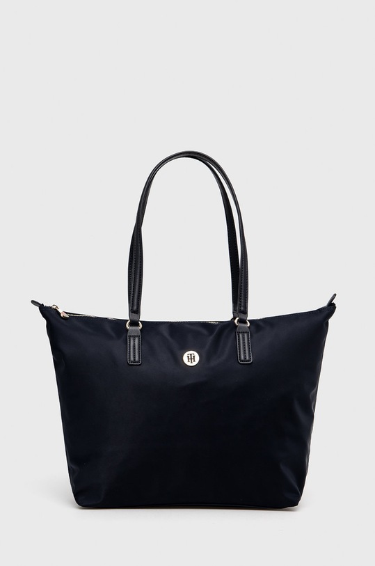 Kabelka Tommy Hilfiger hladký námořnická modř AW0AW10261.NOS