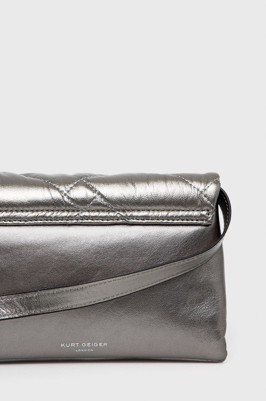 Doplňky Kožená kabelka Kurt Geiger London 8690564109 stříbrná