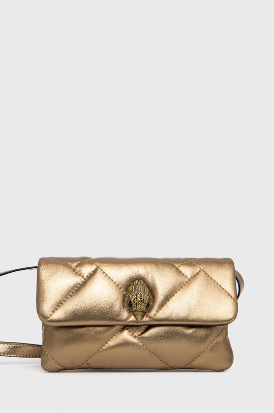 Kurt Geiger London torebka skórzana skóra licowa złoty 8471261109