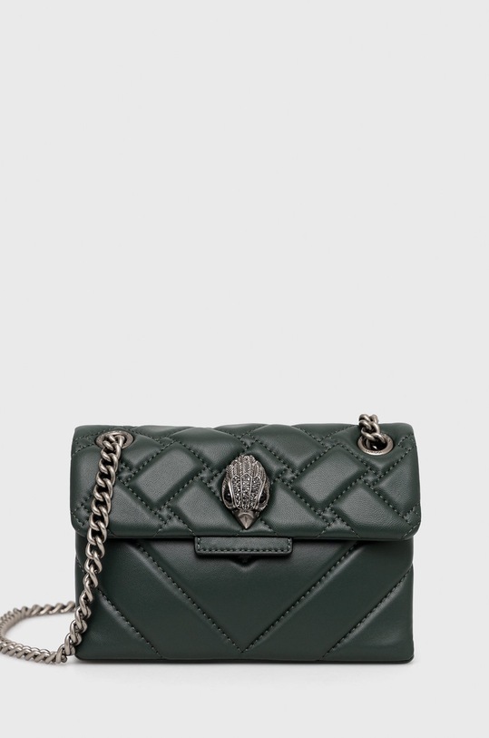 Kurt Geiger London Torebka skórzana skóra licowa zielony 1470887109