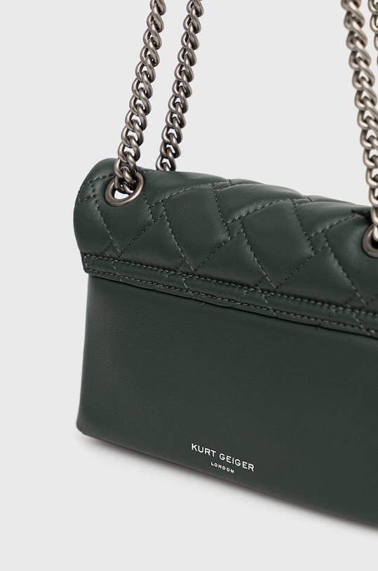 Kurt Geiger London Torebka skórzana zielony 1470887109
