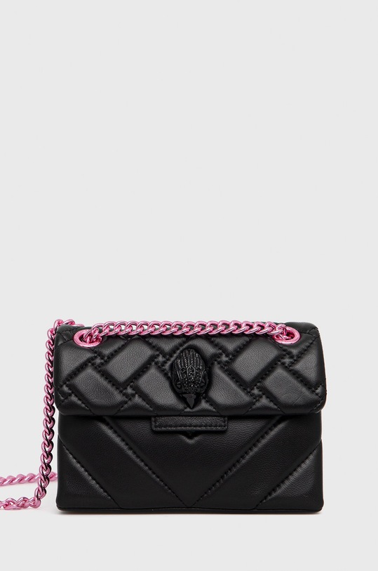 Kurt Geiger London torebka skórzana skóra licowa czarny 8058109109